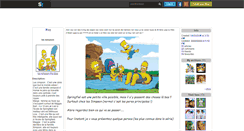 Desktop Screenshot of les-simpson-the-blog.skyrock.com