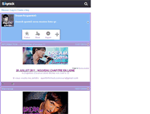Tablet Screenshot of dream-fic-quentin.skyrock.com