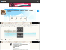 Tablet Screenshot of foudre-josephinejobert.skyrock.com