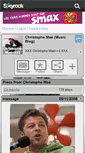 Mobile Screenshot of christophe-mae--xx3.skyrock.com