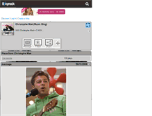Tablet Screenshot of christophe-mae--xx3.skyrock.com