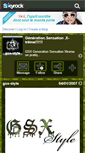 Mobile Screenshot of gsx-style.skyrock.com