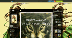 Desktop Screenshot of cheyennecanaille85.skyrock.com