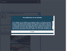 Tablet Screenshot of laquimperoisegym.skyrock.com