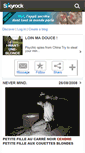 Mobile Screenshot of i-want-une-blonde.skyrock.com