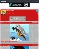 Tablet Screenshot of dbz-fiction-8.skyrock.com