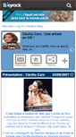 Mobile Screenshot of cecilia-cara.skyrock.com