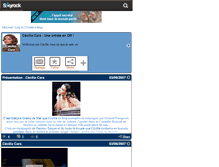Tablet Screenshot of cecilia-cara.skyrock.com