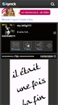 Mobile Screenshot of cecile62110.skyrock.com