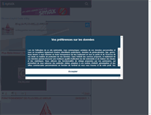 Tablet Screenshot of plus-belle-amour.skyrock.com