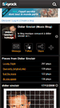 Mobile Screenshot of didier-sinclair-homage.skyrock.com