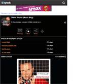 Tablet Screenshot of didier-sinclair-homage.skyrock.com