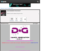 Tablet Screenshot of dancegeneration-rabat.skyrock.com