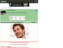 Tablet Screenshot of ilove-jake-gyllenhaal.skyrock.com