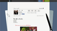 Desktop Screenshot of fiction-love1d.skyrock.com