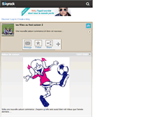 Tablet Screenshot of fillesaufoot2.skyrock.com