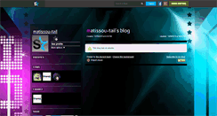 Desktop Screenshot of matissou-tail.skyrock.com