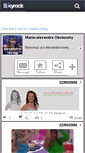 Mobile Screenshot of alexandra-lovely.skyrock.com