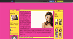 Desktop Screenshot of hot-angelina.skyrock.com