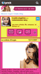 Mobile Screenshot of hot-angelina.skyrock.com