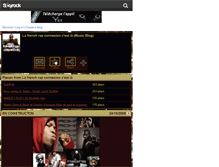 Tablet Screenshot of french-rap-connexion.skyrock.com