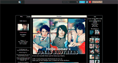 Desktop Screenshot of hello-jonas-x.skyrock.com