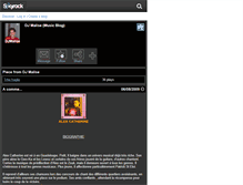 Tablet Screenshot of djmalise.skyrock.com