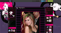 Desktop Screenshot of priincess-avril-x3.skyrock.com