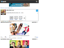 Tablet Screenshot of glee-photo-love.skyrock.com
