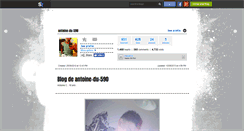 Desktop Screenshot of antoine-du-590.skyrock.com