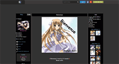 Desktop Screenshot of manga-du21.skyrock.com