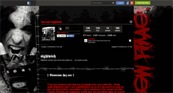 Desktop Screenshot of marrant-nightwish.skyrock.com