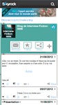 Mobile Screenshot of interview-fiction-9896.skyrock.com