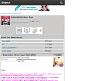 Tablet Screenshot of kawaii-musiic.skyrock.com
