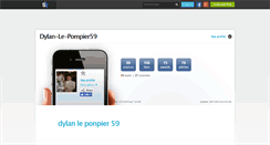 Desktop Screenshot of dylan-le-pompier59.skyrock.com
