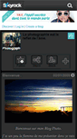 Mobile Screenshot of j-photography.skyrock.com