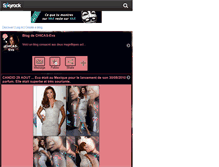 Tablet Screenshot of chicas-eva.skyrock.com