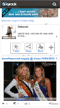 Mobile Screenshot of debby108.skyrock.com