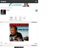 Tablet Screenshot of eddiehallyday.skyrock.com