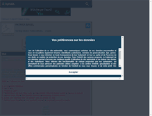 Tablet Screenshot of patrickbruel1959.skyrock.com