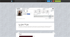 Desktop Screenshot of lya971.skyrock.com