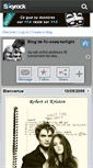 Mobile Screenshot of fic-osee-twilight.skyrock.com