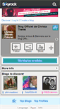 Mobile Screenshot of christa-theret-officiel.skyrock.com