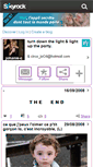 Mobile Screenshot of johanie-c.skyrock.com
