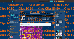 Desktop Screenshot of clips8090.skyrock.com