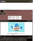 Tablet Screenshot of alexandra-burke-official.skyrock.com