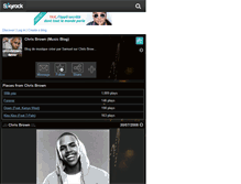 Tablet Screenshot of chrisbrown-4ever.skyrock.com