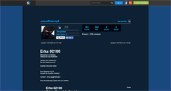Desktop Screenshot of erka-officiel-mp3.skyrock.com