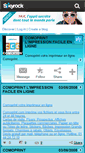 Mobile Screenshot of comoprint.skyrock.com