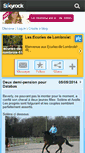 Mobile Screenshot of ecuries-de-lombroie-51.skyrock.com